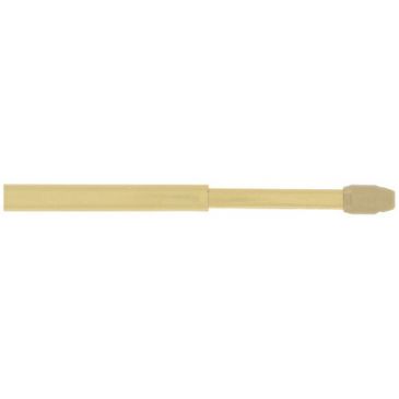2 tringles plates extensibles 50/80cm doré