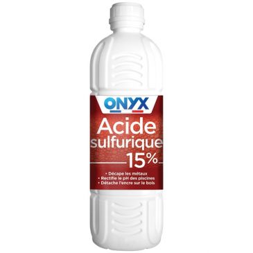 Acide sulfurique  15 % - Bouteille 1 L