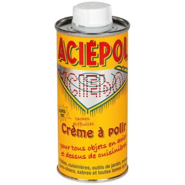 Crème à polir Aciepol n°2 - vert - 250 mL