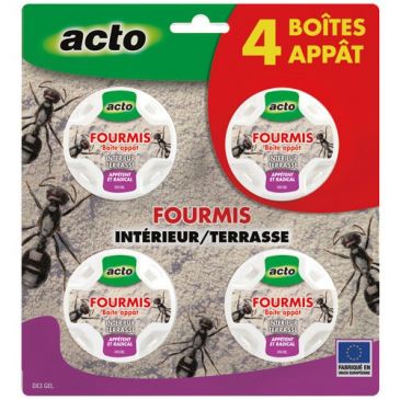 Acto anti fourmis boîte x 4