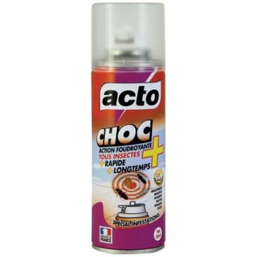 Acto choc action foudroyante aérosol 100ml