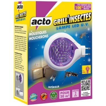 Acto griil insectes lampe led uv
