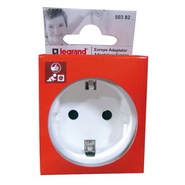 Adaptateur 2P+T Allemagne /France s/c