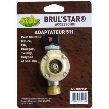 Adaptateur bouteille 6kg Twinny Elfi Malice Clairgaz Calypso