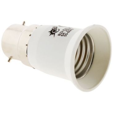 Adaptateur de douille male b22 femelle e27