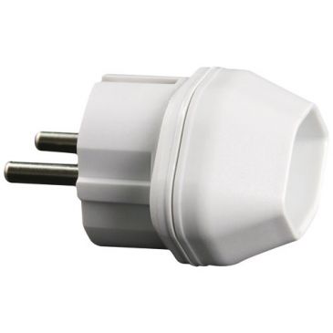 Adaptateur de voyage - Suisse/France - blanc