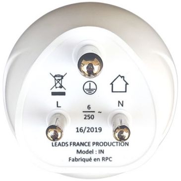 Adaptateur de voyage - France/Inde