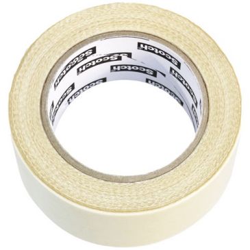 Adhésif double face surface rugueuse 20 m x 50 mm