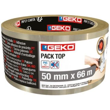 Adhésif emballage PVC 50 mm x 66 m transparent