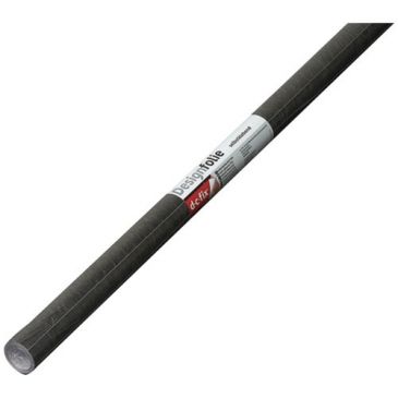 Adhésif rouleau effet pierre black slate mat 2mx45cm