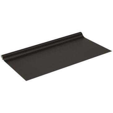 Adhésif rouleau uni brillant noir 2.1mx90cm