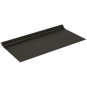 Adhésif rouleau uni brillant noir 2mx67.5cm