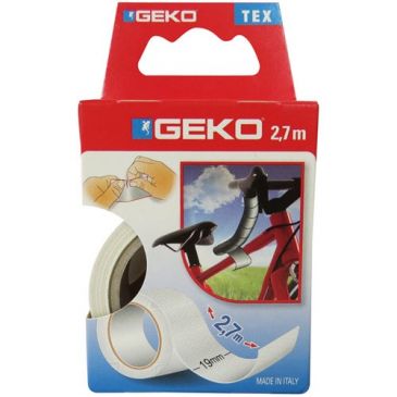 Adhésif tissu plastifié 19mmx2.7m blanc