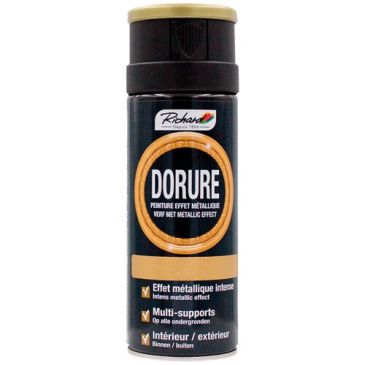 Bombe peinture Multi-supports Effet Métalique 400 ml - Dorure