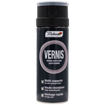 Bombe vernis Multi-supports Mat 400 ml - Transparent