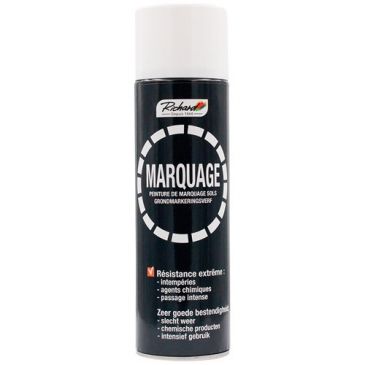 Bombe peinture Marquage Permanent 500 ml - Blanc