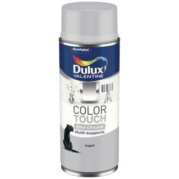 Bombe peinture 400 ml Color Touch Effet Chromé - Argent