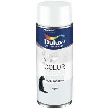 Bombe peinture 400 ml Color Touch Effet Métal - Argent