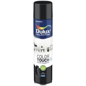 Bombe peinture 600 ml Color Touch Mat - Noir