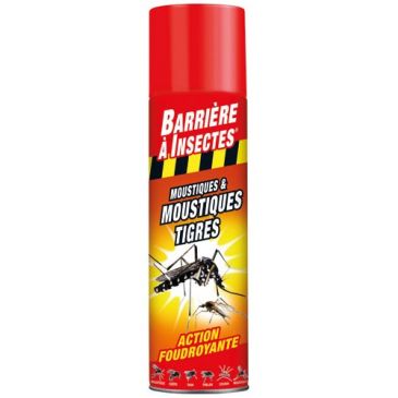 Aérosol moustiques et moustiques tigres 400 ml