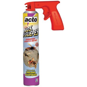 Aerosol nids guepes et frelons tres longue portee 750ml