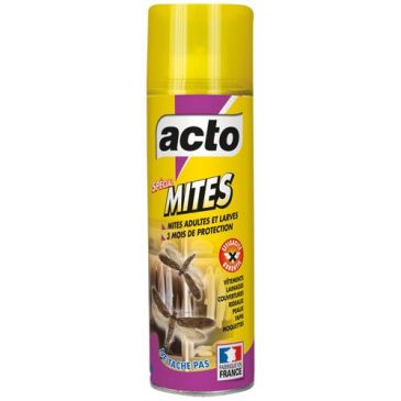 Aérosol spécial mites textiles 300 ml