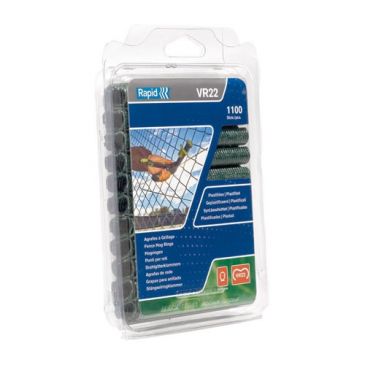 Agrafe grillage vr22 plastifiée boite de 1100