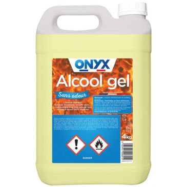 Alcool gel sans odeur - Bidon 4 kg