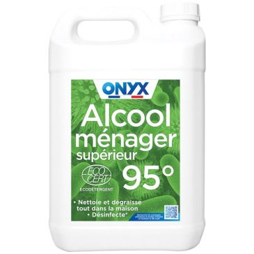 Alcool ménager supérieur 95° - Bidon 5 L