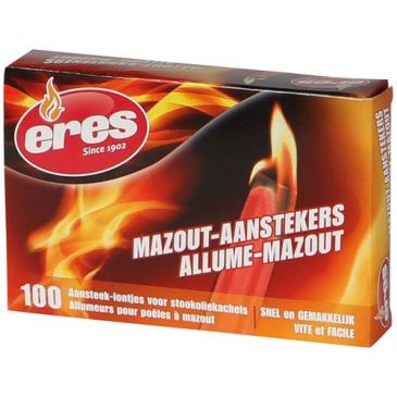 Allume mazout - lot de 100 