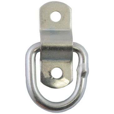 Anneau d'arrimage avec pivot -L : 20 x 54 mm - D6.4 mm - acier zingué - lot