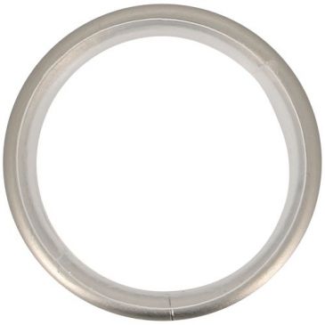 anneaux ø42mm avec silencieux chrome mat x10