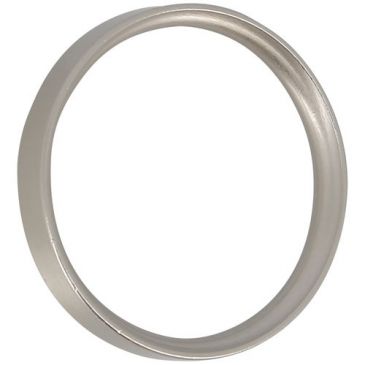 Anneaux plats ø28 chrome mat x10