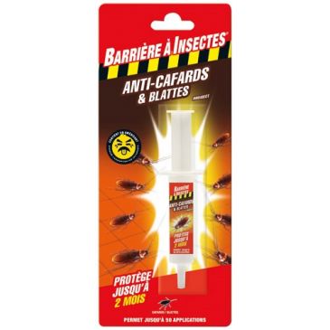 Anti cafards blattes seringue de 10 g