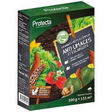 Anti limaces et escargots granulés concentrés 500 g