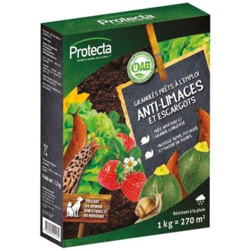 Anti limaces et escargots granulés 1 kg