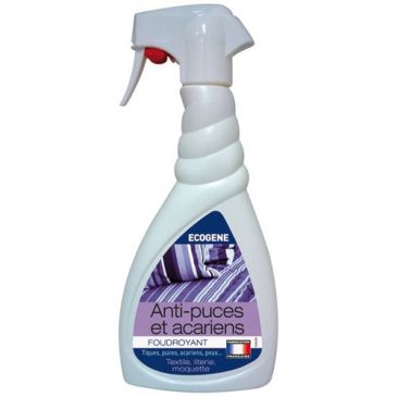 Spray foudroyant - anti-puces et acariens - 500 mL 