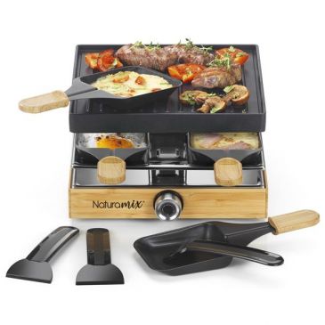 Raclette Grill 4 personnes - RACWOOD4