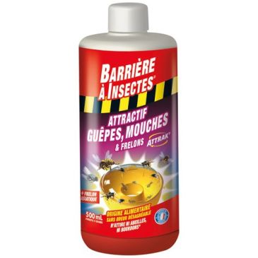 Appat pour piège à guêpes frelons mouches 500ml