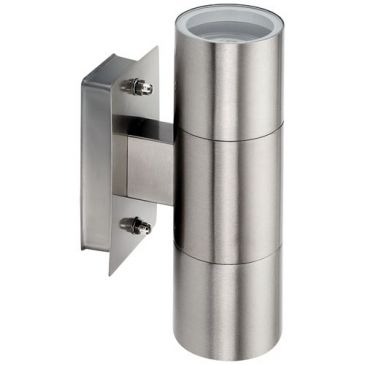 Applique murale extérieure LED 2x3.5W gris