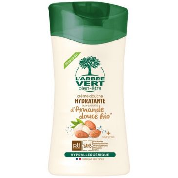 Arbre vert creme douche amande douce bio 250ml