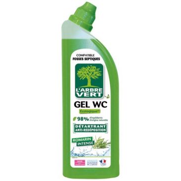Arbre vert gel wc détartrant au romarin 750 ml