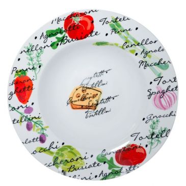 Assiette à pâtes 27 cm - Tutti Pasta