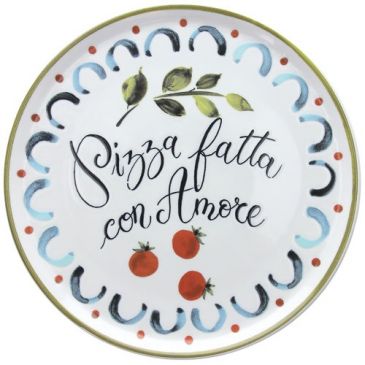 Assiette à pizza 33 cm - Cinzia Amore