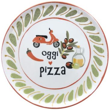 Assiette à pizza 33 cm - Cinzia Pizza