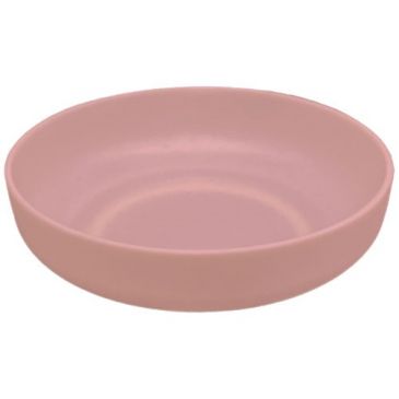 Assiette creuse 18 cm Vieux Rose - rPET
