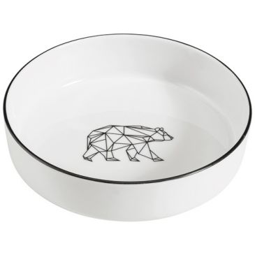 Assiette creuse 19 cm Ours - Origami