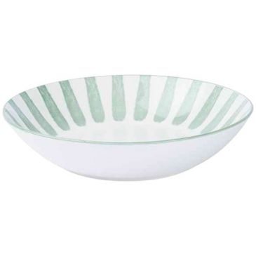 Assiette creuse 20 cm Vert - Cabana