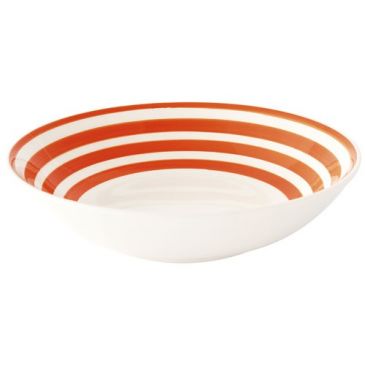 Assiette creuse 22 cm Orange - Color Mix