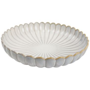 Assiette creuse 24 cm - Lotus